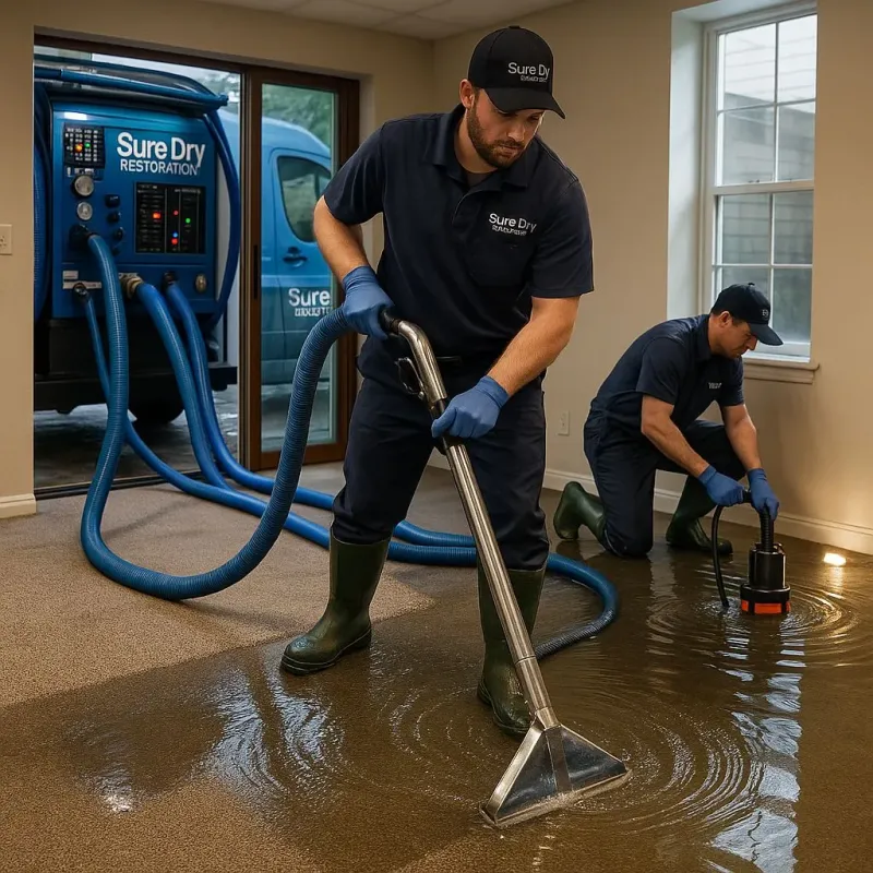 Water Extraction and Removal process in Burlingame, CA